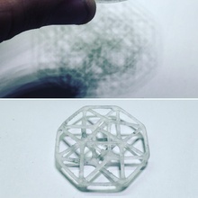 torroidal pinshape topotheque computacional geometria topologia octagon 3d print model - Mito3D