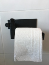 toilet roll holder pinshape bathroom paper toilet-roll 3d print model - Mito3D