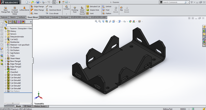 aparat apparat pinshape tasar design Blechkonstruktion 3d print model - Mito3D