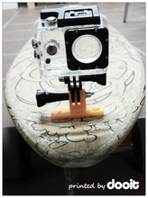 yüksek kaykay mount pinshape sportscamera kamera kahraman 3d print model - Mito3D