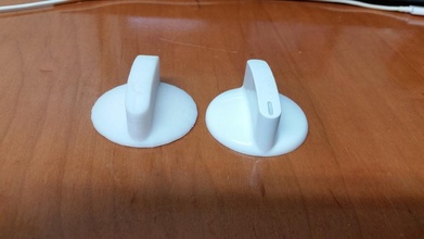ge profile electric cooktop knob pinshape 3d-design 3d print model - Mito3D
