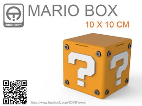 mario box pinshape gift 3d print model - Mito3D