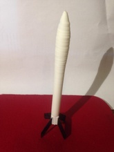 science fusée conserve air rocket ailettes interchangeables pinshape Conception 3d 3d print model - Mito3D