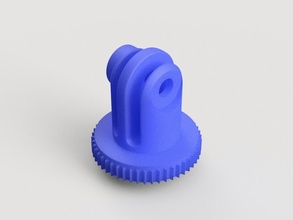 convert contour rotating mount gopro pinshape 3d-design 3d print model - Mito3D