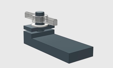 ferret litter box bracket moving pinshape 3d-design 3d print model - Mito3D