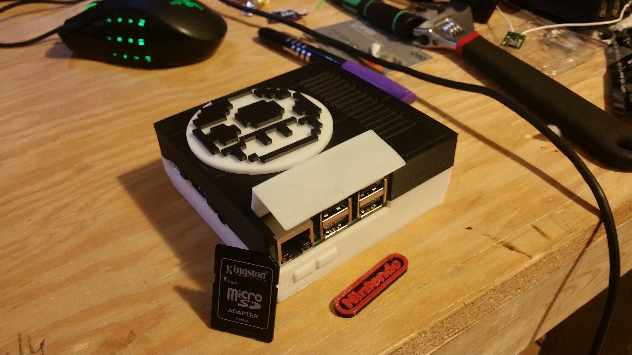 pı3 son v5 pinshape nes nintendo 3d tasarım 3D print model - Mito3D