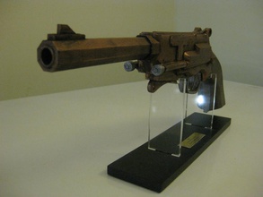 mal modèle pistolet télévision pinshape Conception 3d 3d print model - Mito3D