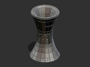 sci vase pinshape fiction gratuite lampe conception l'électronique concours 3d print model - Mito3D