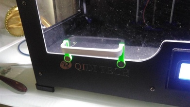 loquets porte pinshape loquet l'aimant magnétique qidi tech verrou 3d print model - Mito3D