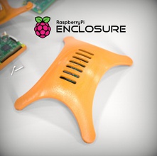 raspberry pi 3 custodia pinshape design per elettronica concorso l'elettronica caso recinto lampone 3d print model - Mito3D