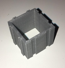 collant cube pinshape puzzle 3d print model - Mito3D