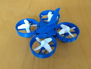 inductrix telaio pinshape design per elettronica concorso piccolo grido quadcopter rc 3d print model - Mito3D