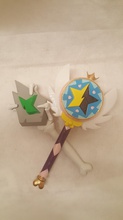 star vs forces evil magic wands pinshape butterfly wand hand bone ludo good 3d print model - Mito3D