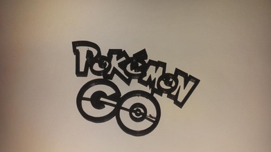 pokemon logotipo pinshape Diseño 3d 3d print model - Mito3D