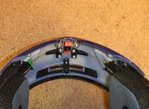 flip-up helmet replacement lever pinshape 3d-design 3d print model - Mito3D