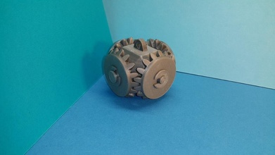 4 pignons coniques engrenage conique pinshape Conception 3d 3d print model - Mito3D