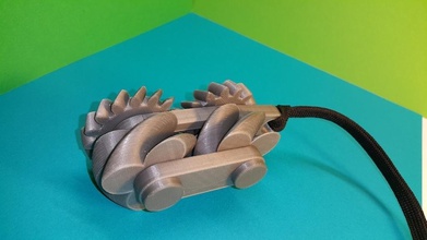 gears paradoxical- engrenage paradoxal pinshape 3d-design 3d print model - Mito3D