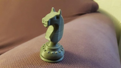 chess - pi ces le cheval knight pinshape 3d-design 3d print model - Mito3D