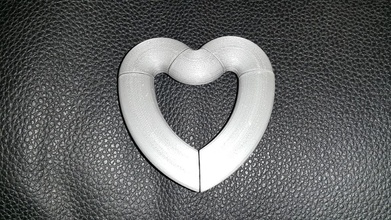 coeur volution cuore rivoluzione pinshape disegno 3d 3d print model - Mito3D
