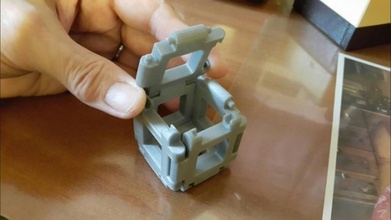 cube monter - making puzzle pinshape 3d-design 3d print model - Mito3D