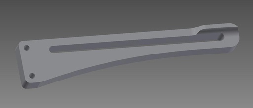 gpu bracket - minimal simple artesian3d pinshape 3d-design 3d print model - Mito3D