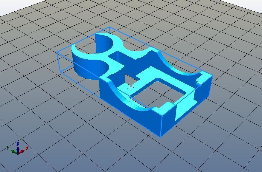 soporte para el del naza pinshape Conception 3d 3D print model - Mito3D