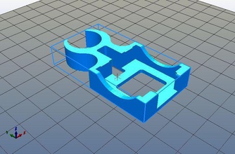 soporte para el del naza pinshape Conception 3d 3d print model - Mito3D