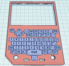 pocketchip cover 2 pinshape keyboard case nextthingco cases diy chip 3d-design 3d print model - Mito3D