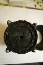 nikon iris lente cubierta pinshape campana capucha tapa cámara Diseño 3d 3d print model - Mito3D
