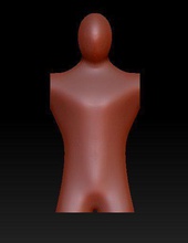 figura manequim peças cosplay pinshape corpo humanos 3d print model - Mito3D