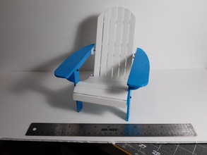 chaise adirondack pinshape président modèle 3d print model - Mito3D