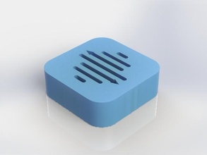 cadai logo - outer icon pinshape 3d-design 3d print model - Mito3D