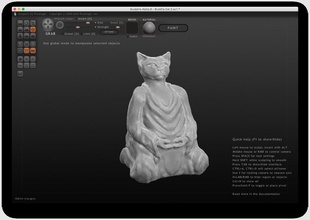 buddha kitty 1st variation pinshape 3d-design 3d print model - Mito3D