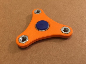 fidget portant noix pinshape roulement 3d print model - Mito3D