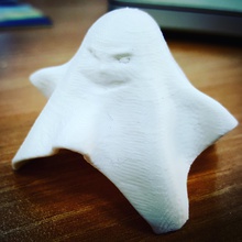 uçak hayalet pinshape creatable d3 blender Cadılar Bayramı battaniye 3d print model - Mito3D