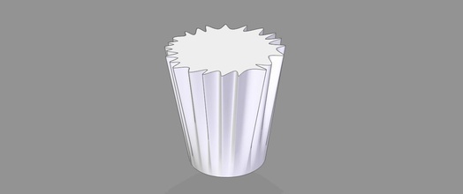 vase pinshape Vasen 3d print model - Mito3D