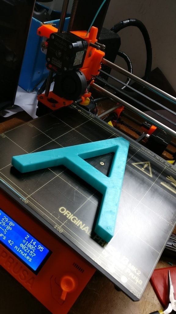 letter pinshape 3d-design 3D print model - Mito3D