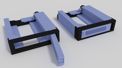 35 hdd trayless hotswap bay pinshape 3d-design 3d print model - Mito3D