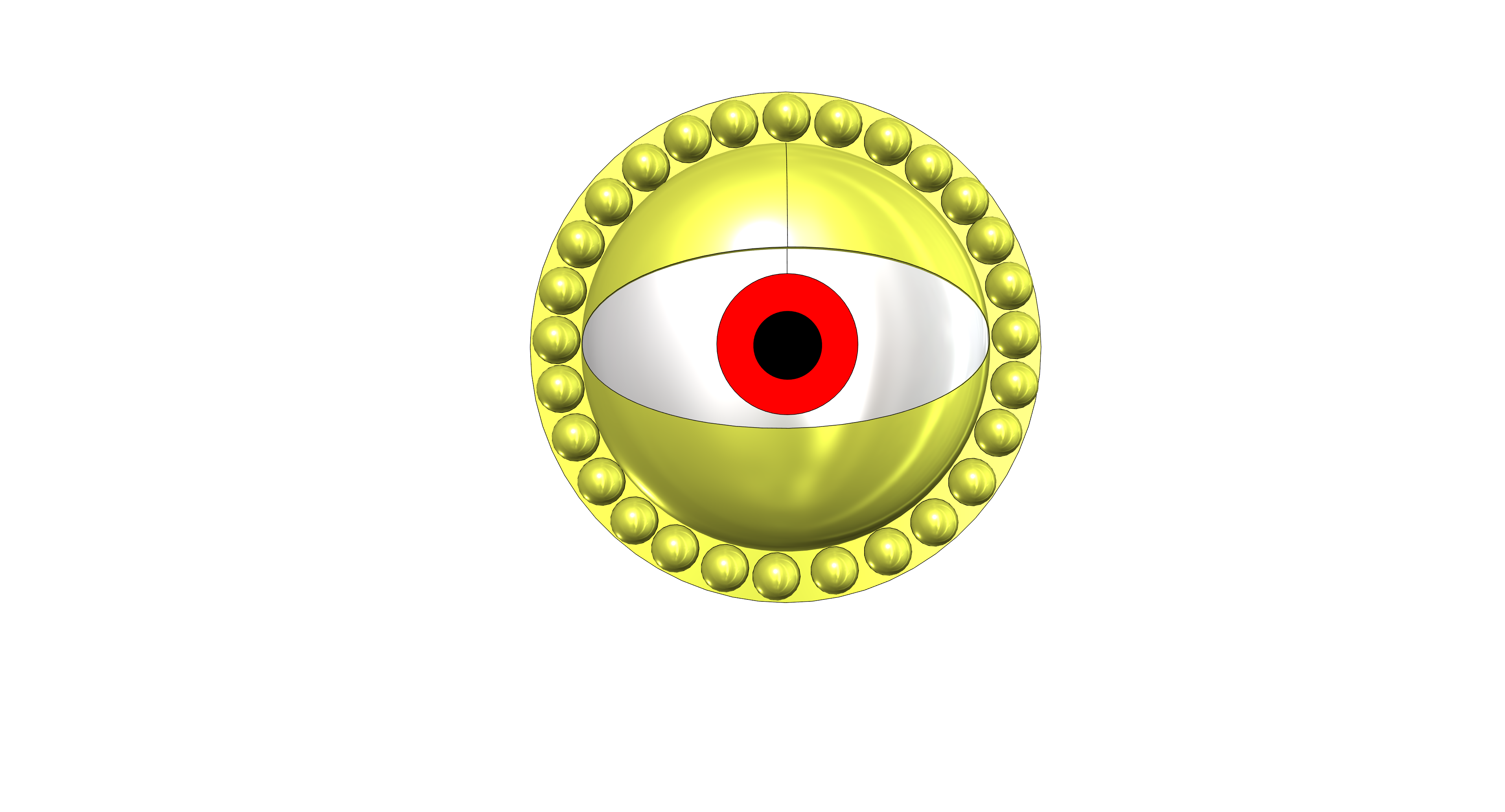 original doctor strange eye agamotto pinshape cosplay-design-contest 3D print model - Mito3D