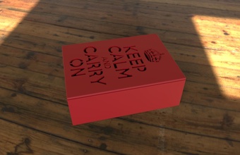 box calm pinshape fashion 3d print model - Mito3D
