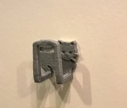 chacrochet pinshape kedi sohbet rangement fantaisie kanca tığ 3d print model - Mito3D