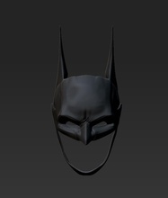 batman's helmet pinshape hero character cosplay-design-contest head mask bat batman 3d print model - Mito3D