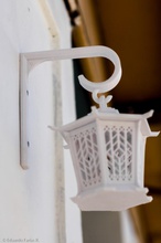 wall bracket asian lantern pinshape 3d-design 3d print model - Mito3D