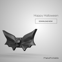 halloween bat papillon pinshape hallooween costume 3d print model - Mito3D