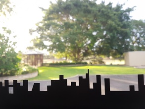 modular horizonte pinshape ventana art fáciles imprimir skyline ciudad 3d print model - Mito3D