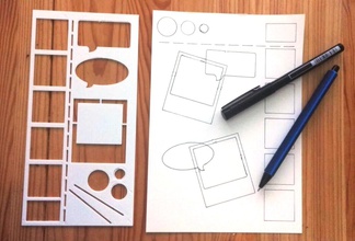 sketchbook stencile 2 pinshape skizzieren 3d print model - Mito3D