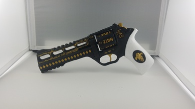 harley quinn pistola suicide squad pinshape replica l'arma cosplay progettazione concorso 3d print model - Mito3D