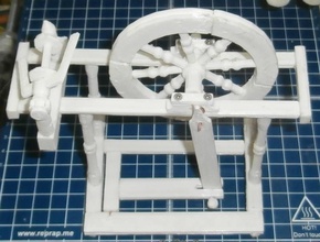 molinello filatoio spinning wool pinshape 3d-design 3d print model - Mito3D