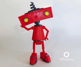 bad robot - 3dprintable 3dfactory brasil pinshape jjabrams badrobot 3d print model - Mito3D