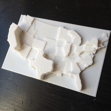 united electoral votes pinshape 3d-design 3d print model - Mito3D